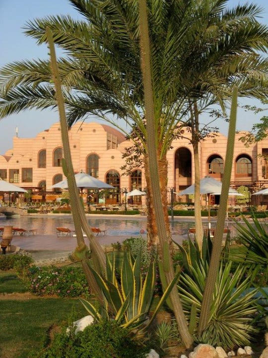 Blick zum Haupthaus Sentido Akassia Beach