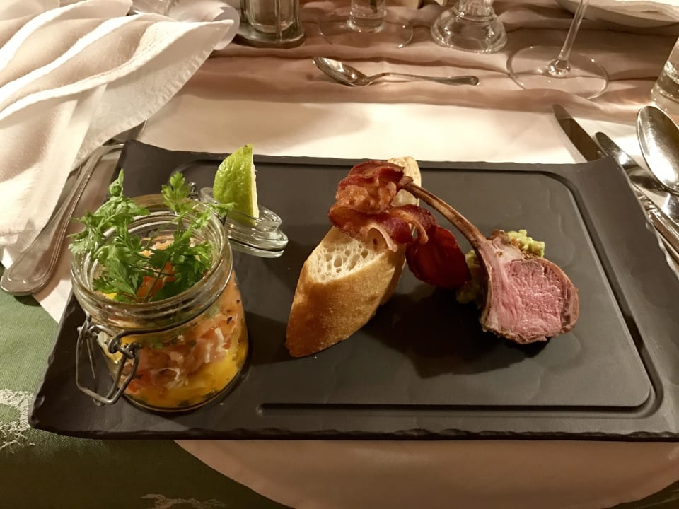 Gala Dinner Vorspeise Hotel Brunnenhof