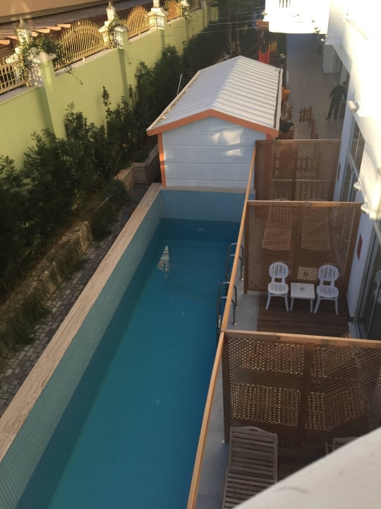 Zi.1007 Audblick auf die andere Seite der Pool Zi. Side Royal Palace Hotel & Spa