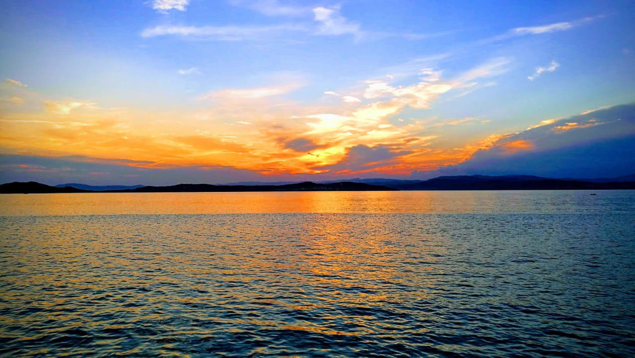 Ausblick Akrathos Beach Hotel