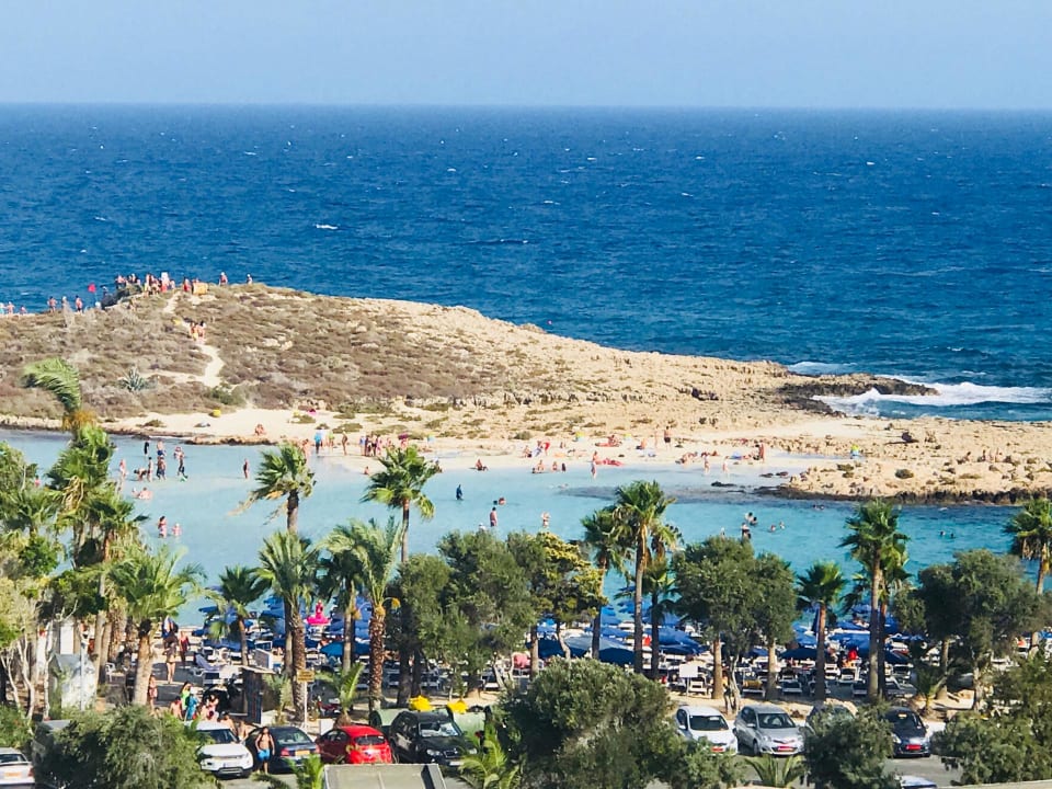 Ausblick Adams Beach Hotel