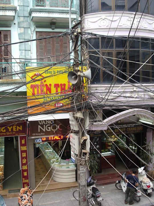 Ausblick Hanoi Queen Palace Hotel