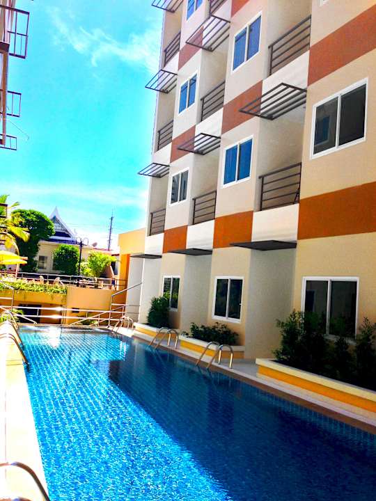 View from pool access king Hotel Andatel Grandé Patong Phuket