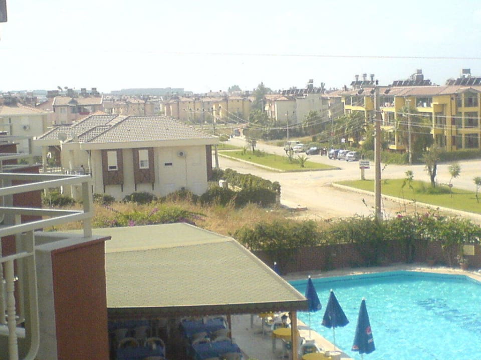 Nochmal Blick vom Balkon Hotel Özgürhan