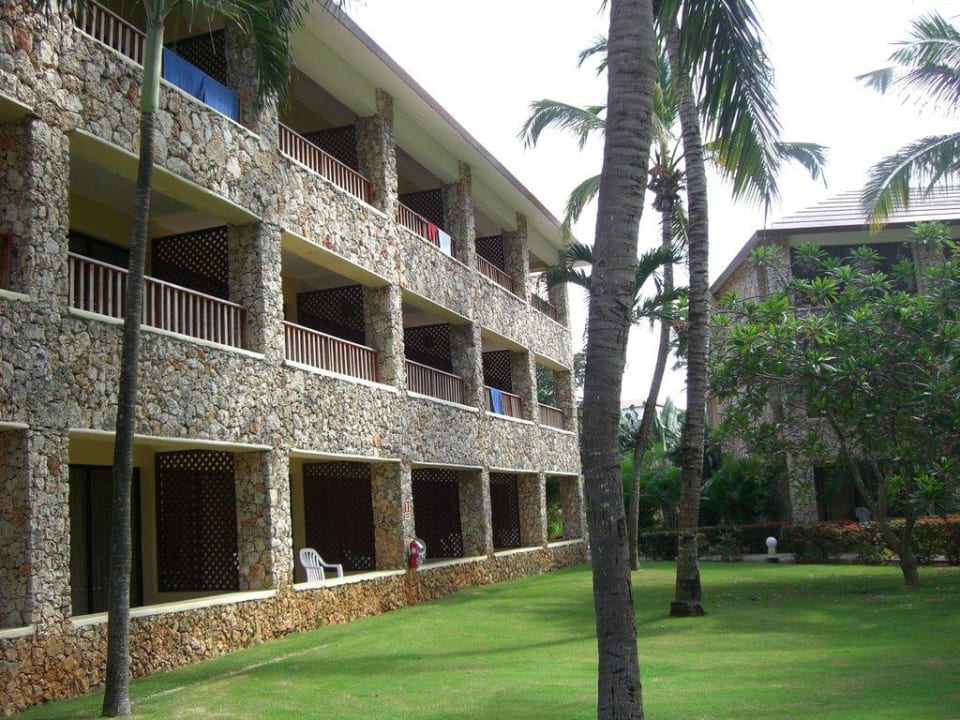 Blick auf unser Zimmer Hotel Viva Dominicus Beach by Wyndham - All Inclusive Resort