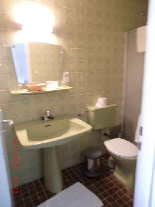 Das Bad / Toilette Hotel Goldener Löwe