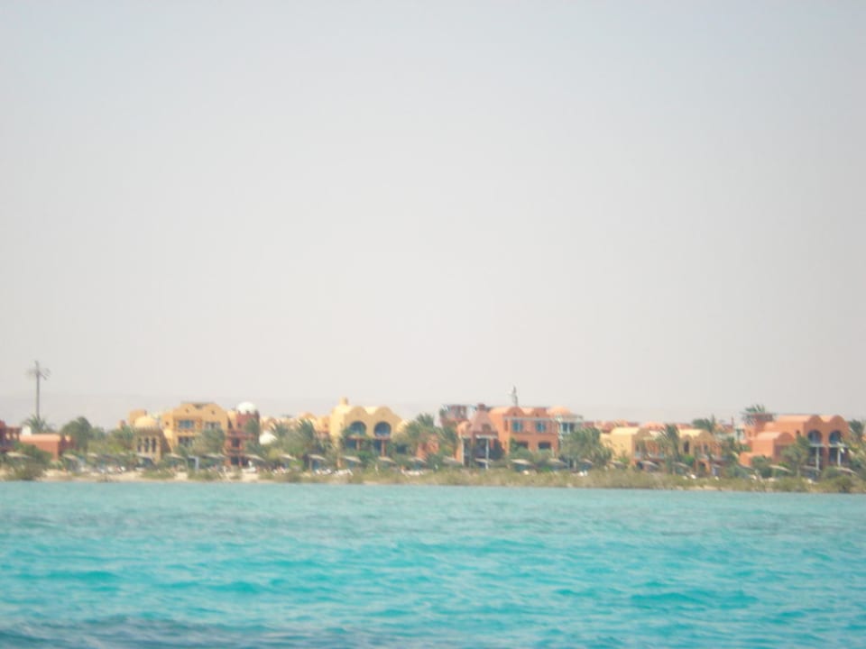 Ansicht vom Meer aus Sheraton Miramar Resort El Gouna