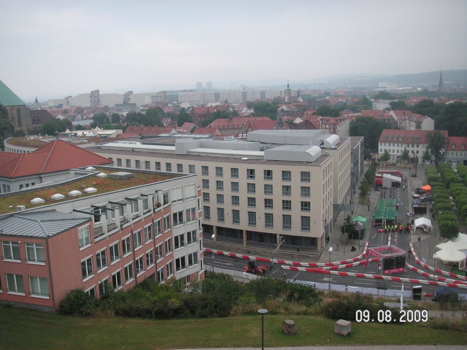 Hotel von oben Dorint Hotel am Dom Erfurt