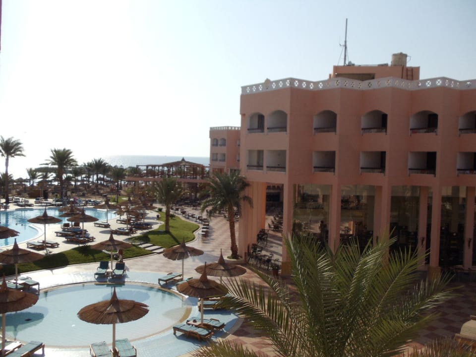 Blick aus dem Zimmer Beach Albatros Resort