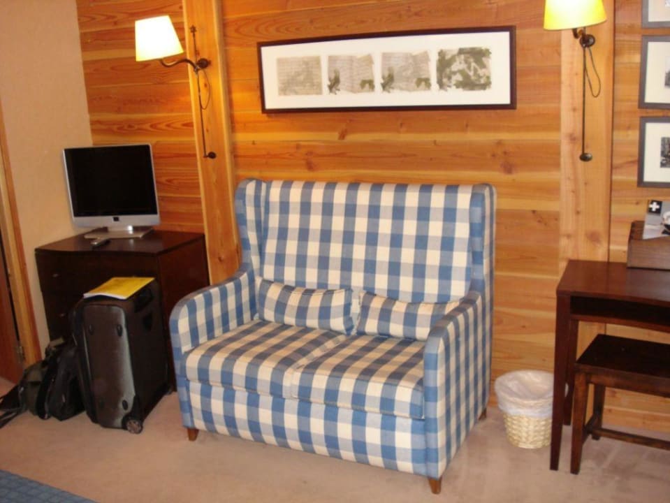 Hauptraum des Zimmers Hotel Des Trois Hiboux