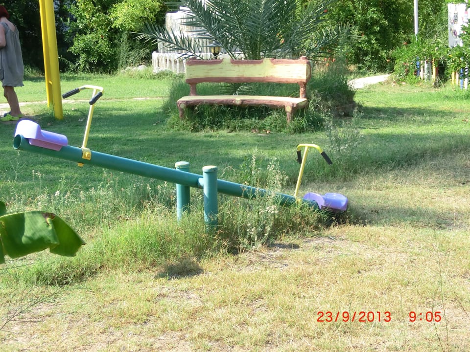 Spielplatz, da kommt einem das grausen.....!!!!!! Bieno Club Venüs Hotel &Spa