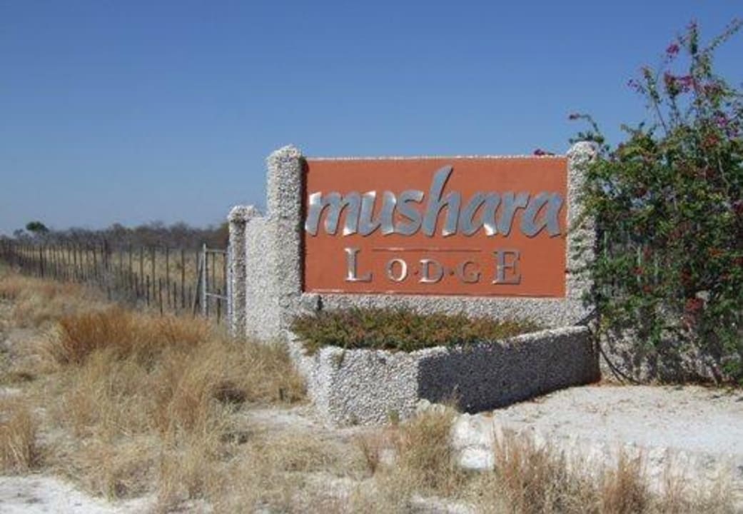 Einfahrt Hotel Mushara Lodge