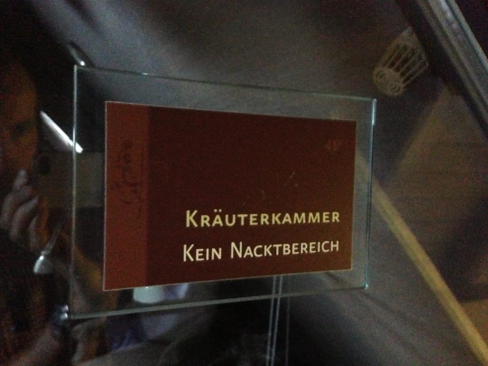 Die "Kräuterkammer" Hotel Ritter Durbach