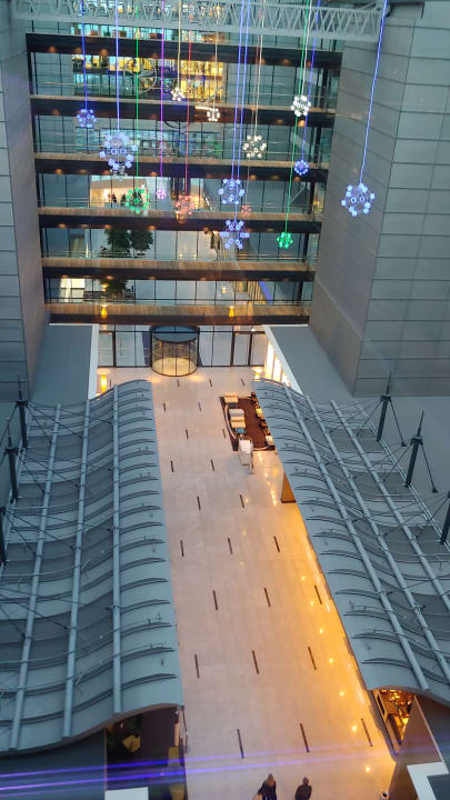 Lobby Hilton Frankfurt Airport