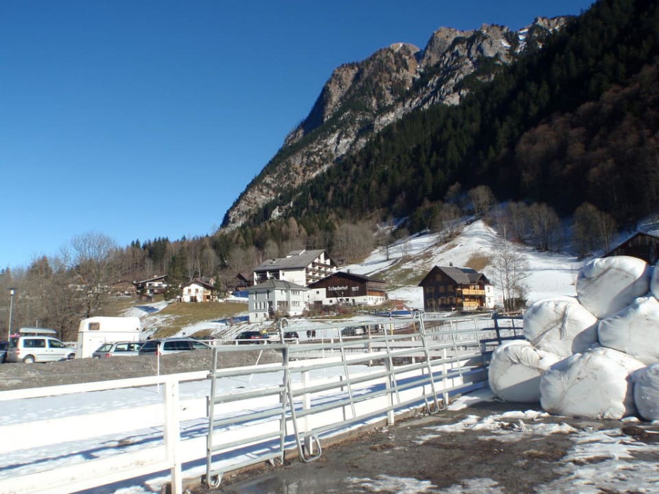 Ausblick nach Hinten Sporthotel Beck