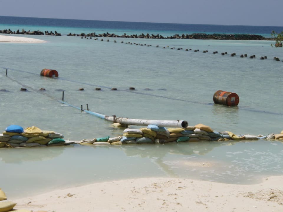 Baustelle/Strand Summer Island Maldives
