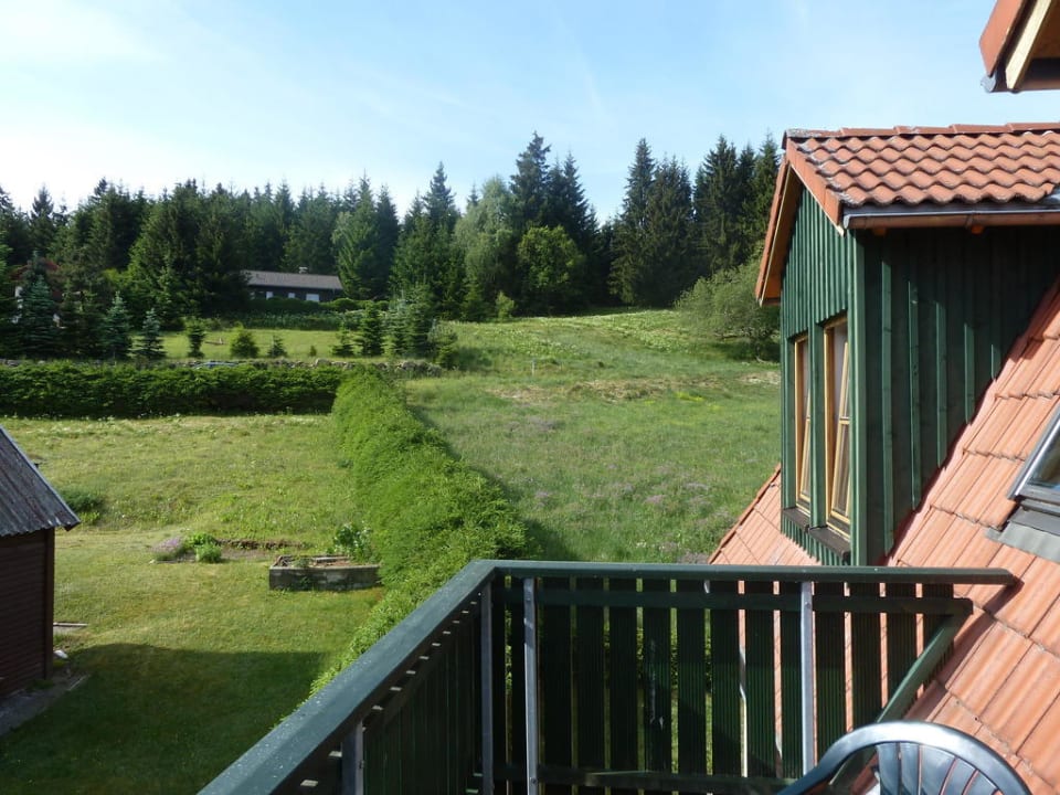 Blick vom Balkon Hotel und Berggasthaus Zum Sonnenhof