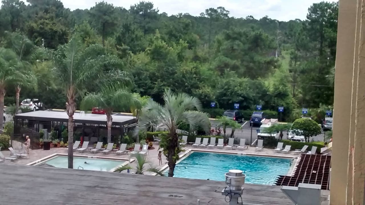 View from my room Holiday Inn Orlando SW
