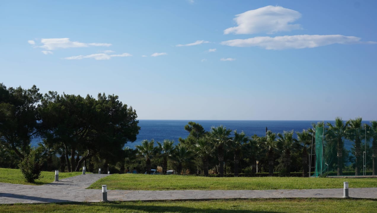 Widok na morze z pokoju na poziomie 0 Rodos Princess Beach Hotel & Spa