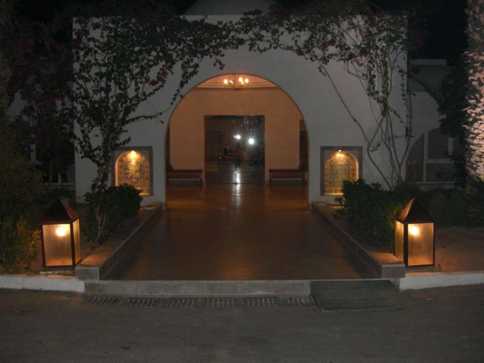 Hoteleingang Hotel Sangho Club Zarzis