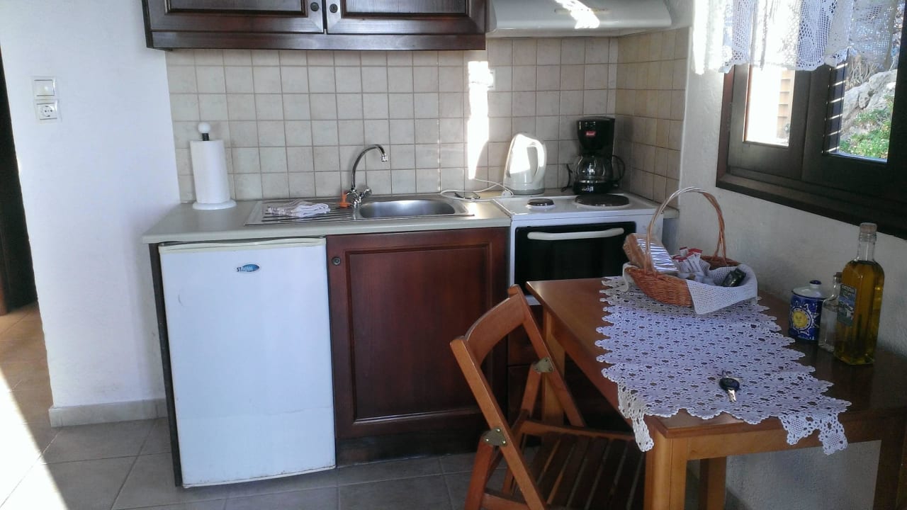 Küche mit Essbereich Apartments Katerina