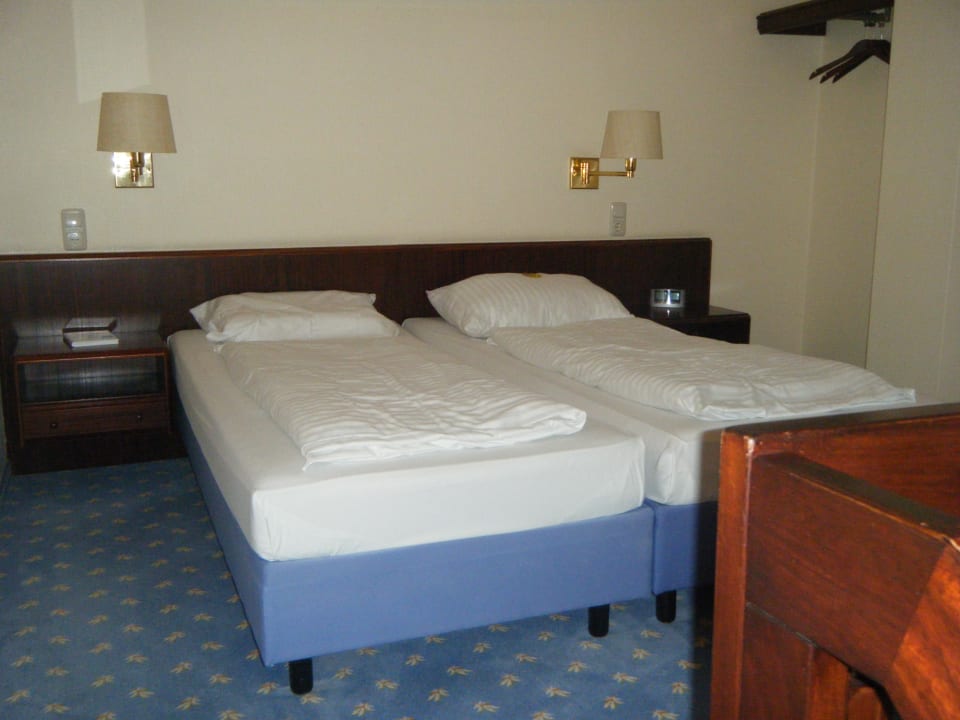 Blick auf die Bettgalerie Göbel's Seehotel Diemelsee