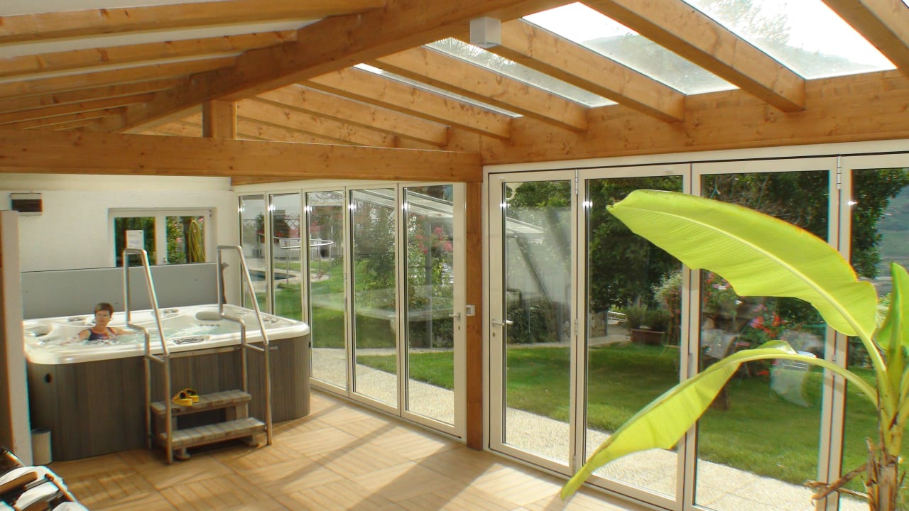 Die neue Wirlpoolanlage ist das I-Tüpfelchen Hotel Bellevue