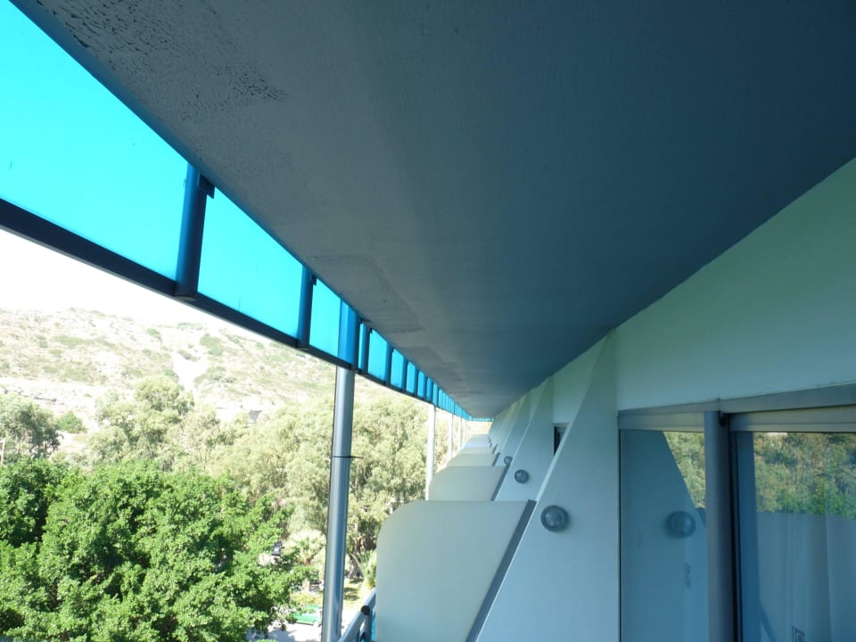 Ausblick vom Balkon Hotel Calypso Beach