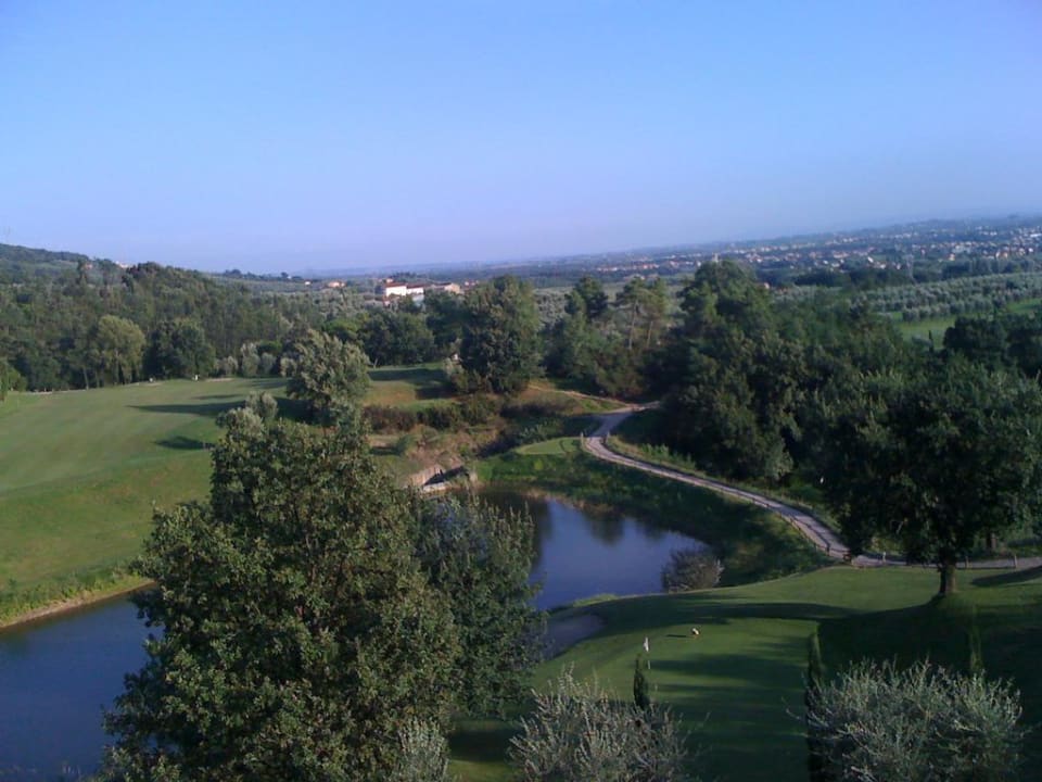 Blick auf den Golfplatz Hotel La Pievaccia Golf Resort & Wellness