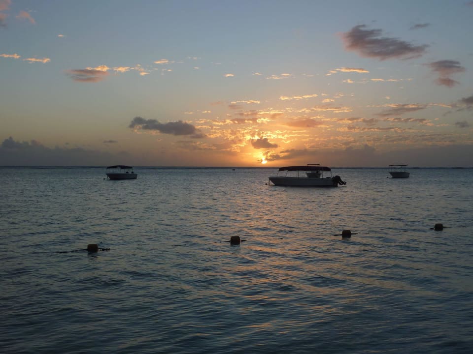 Sonnenuntergang  Hilton Mauritius Resort & Spa