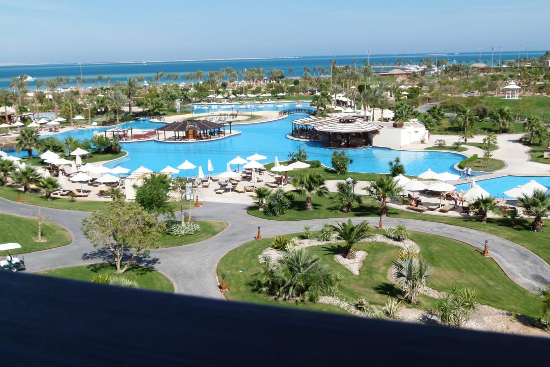 Ausblick von Zimmer 1525 Steigenberger ALDAU Beach Hotel