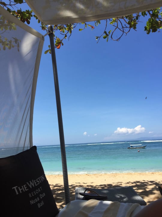 Aus dem Bett, muss zusätzlich bezahlt werden The Westin Resort Nusa Dua, Bali
