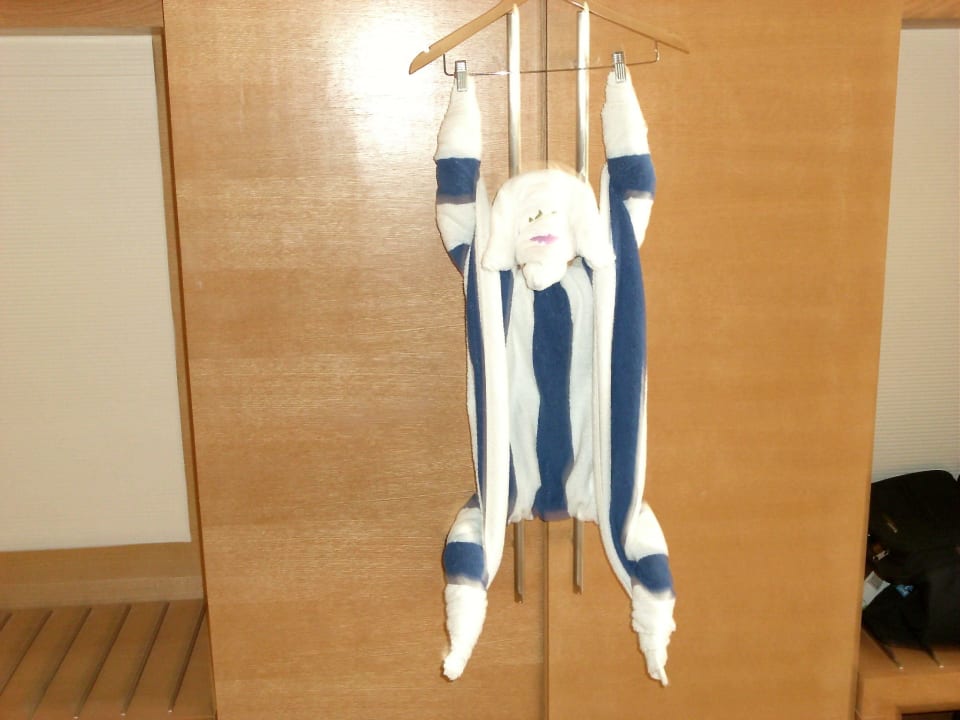 Monky von meinem Zimmerboy  Mövenpick Waterpark Resort & Spa Soma Bay