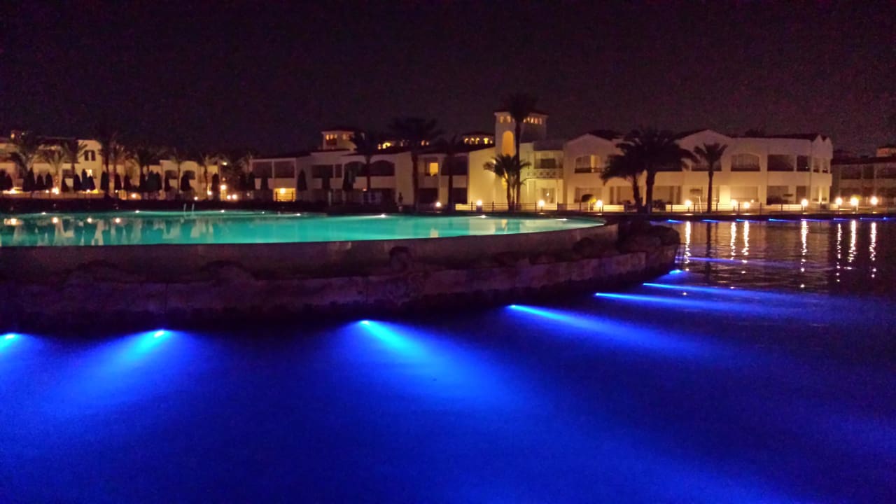 Pool by Night Pickalbatros Dana Beach Resort - Hurghada