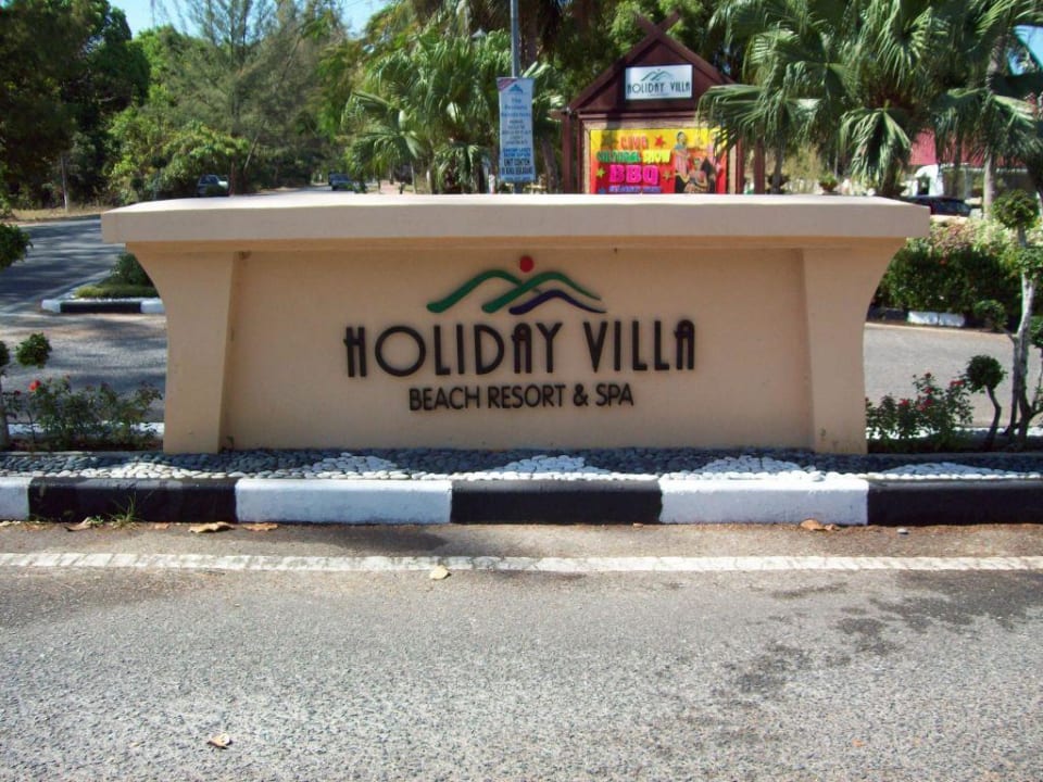 Hoteleingang HOLIDAY VILLA BEACH RESORT & SPA LANGKAWI KEDAH