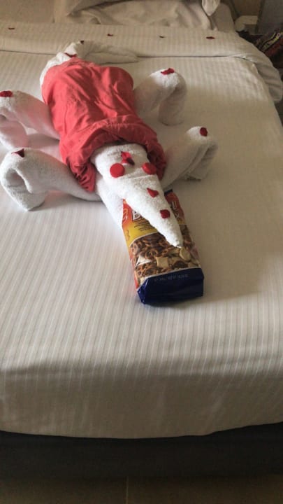 Auf dem Bett Tropitel Sahl Hasheesh