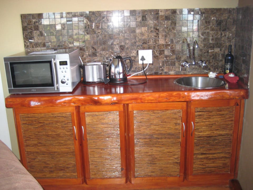 Küchenzeile Guesthouse The Roundhouse