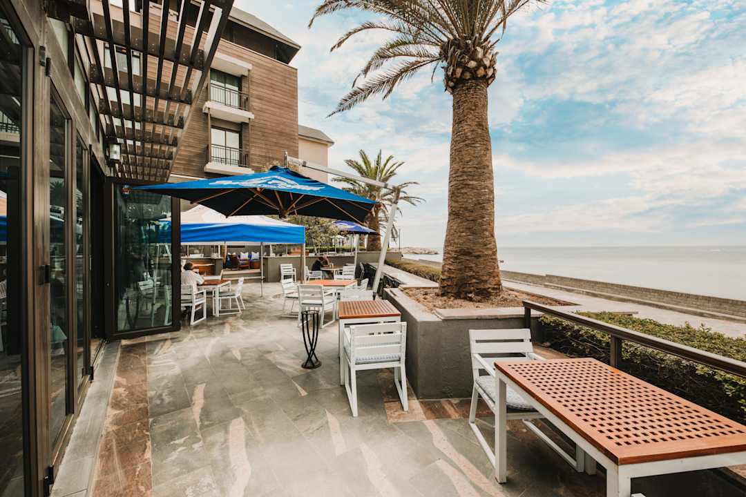 Außenansicht Strand Hotel Swakopmund