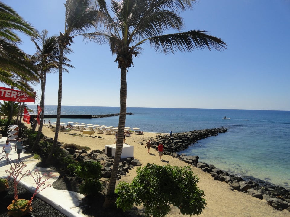 Strand vorm Hotel Paradisus by Meliá Salinas Lanzarote