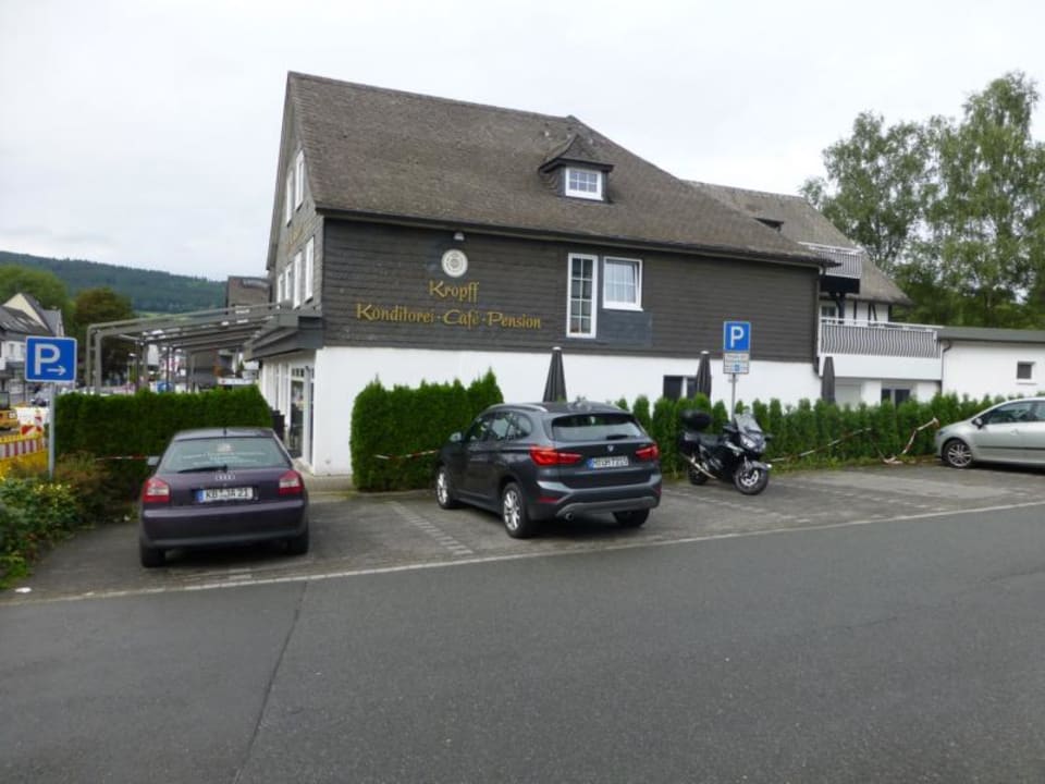 Außenansicht Gasthof Pension Karl Kropff