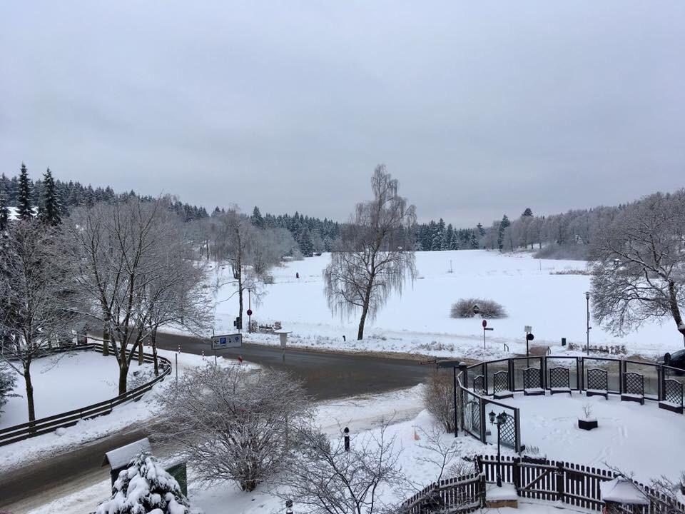 Blick aus dem Zimmer Winterurlaub Haus Vier Jahreszeiten in Hahnenklee am See