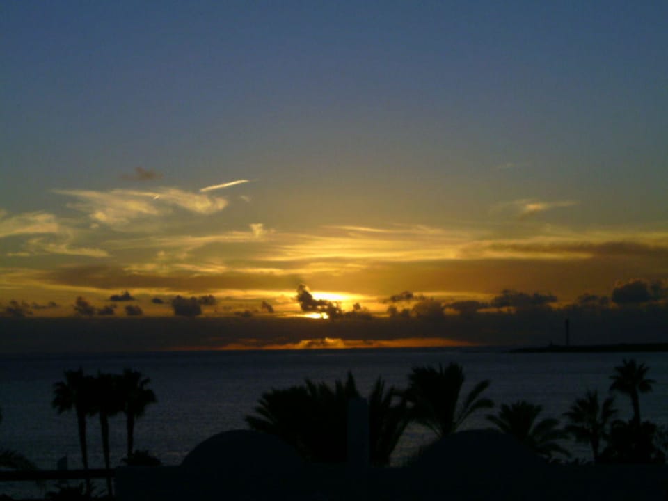 Sonnenuntergang vom Balkon H10 Timanfaya Palace - Adults only