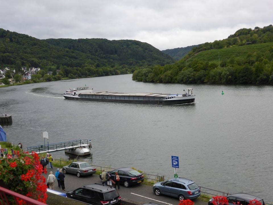 Blick vom Balkon Hotel Anker