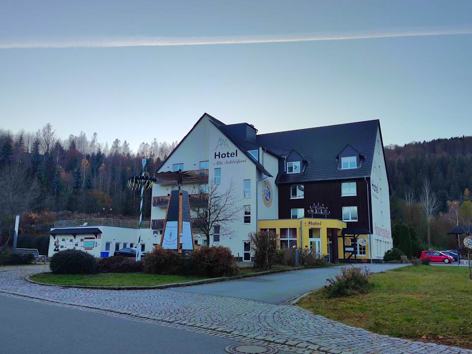 Außenansicht Hotel Alte Schleiferei