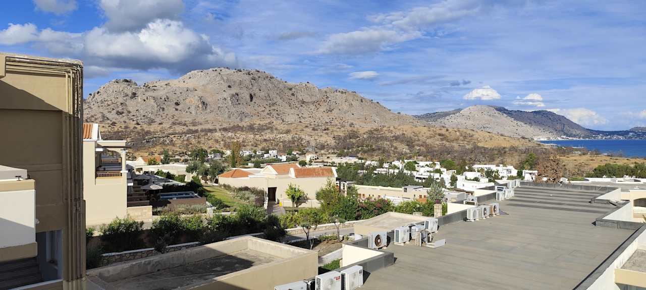 Ausblick alltoura Club Hotel Kiotari Miraluna