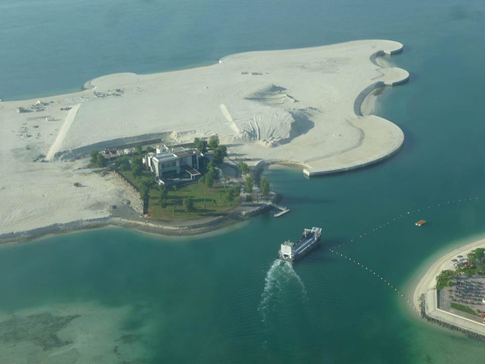 48 Etage Blick zu Meerseite Conrad Abu Dhabi Etihad Towers