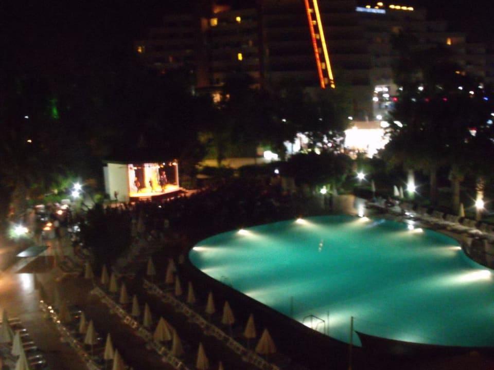 Piscine by night Asteria Collection Side