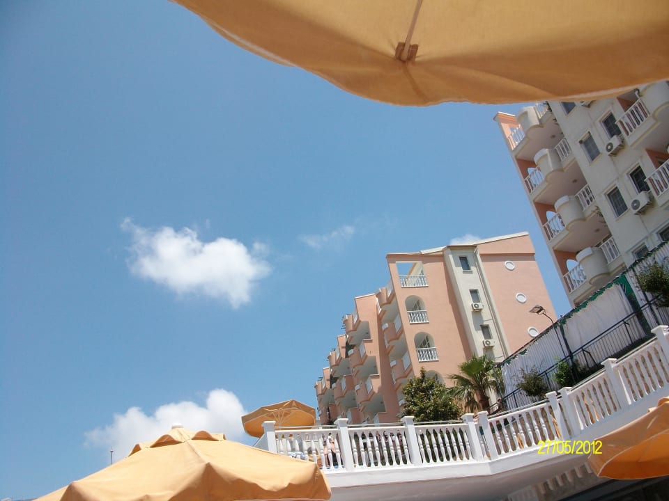 Hotel, Blick vom Pool Hotel Club Paradiso