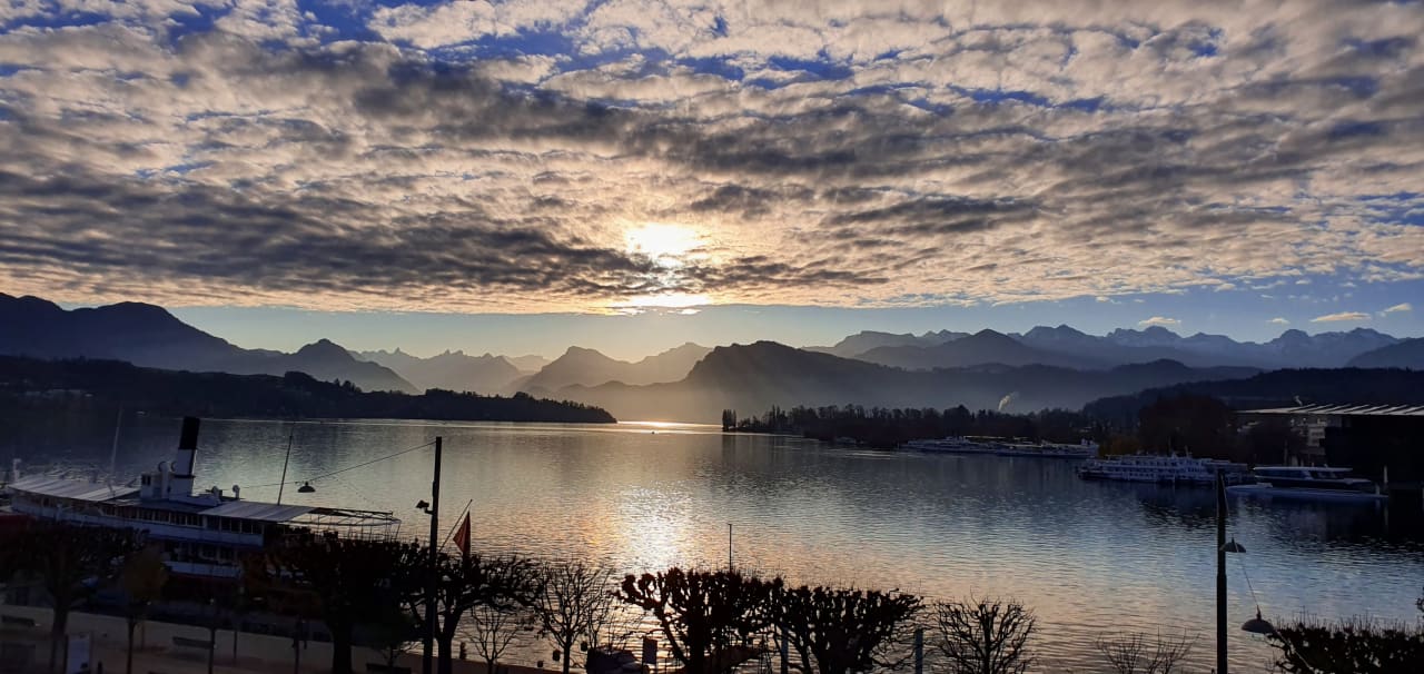 Ausblick Hotel Schweizerhof Luzern