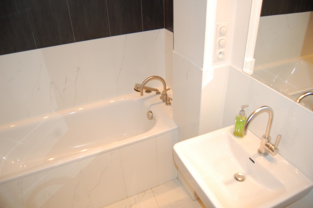 Koupelna s vanou Hostel Homer